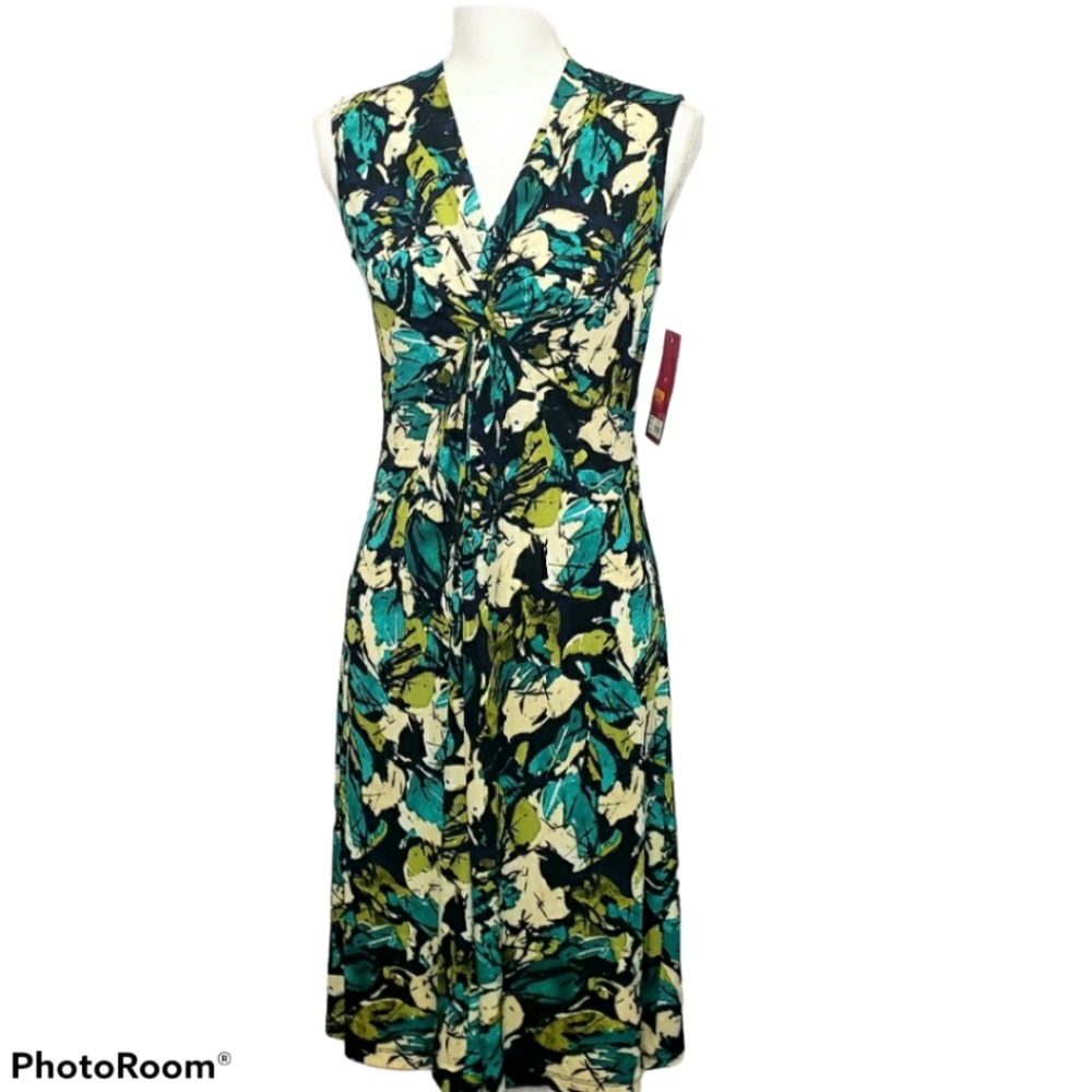 212 Collection Sleeveless Twist Dress Sz X…